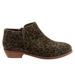 Softwalk Womens Rocklin Green Boots (NWT)